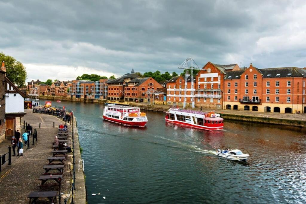 The Riverside At Woodsmill Quay With Parking يورك المظهر الخارجي الصورة